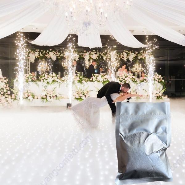 200g Cold Fireworks Smokeless Composite Titanium Ti Powder For Cold Spark Machine