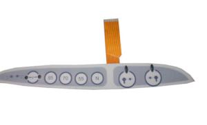 Buy cheap Custom LED Membrane Switch Panel , FPC Flex Circuit And Waterproof product
