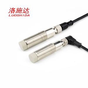 Buy cheap M18 DC Cylindrical Long Distance Inductive Proximity Sensor Switch With M12 4 Pin Plug Connector product