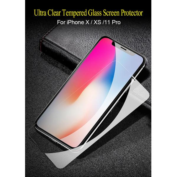 Dustproof 2.5D Tempered Glass Screen Protector For IPhone X XS 11 Pro