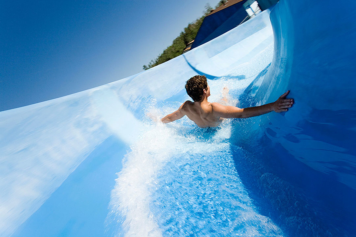 ODM Buy Commercial Children Playground Water Pool Fiberglass Slide from China