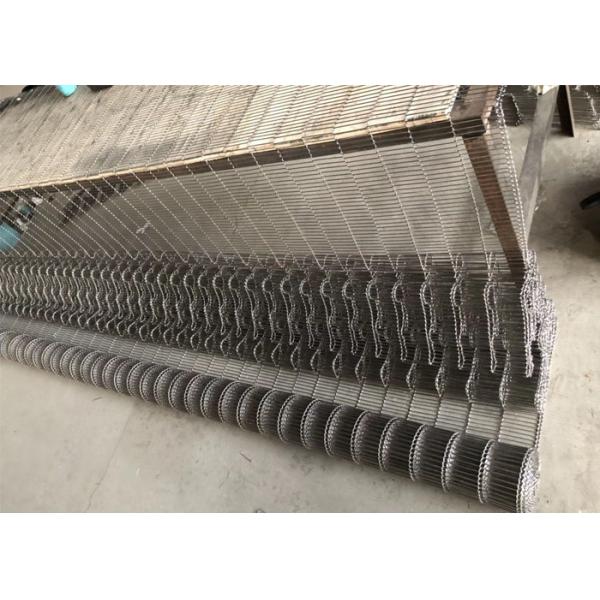 Easy Clean Food Grade Stainless Steel Flat Flex Mesh belt