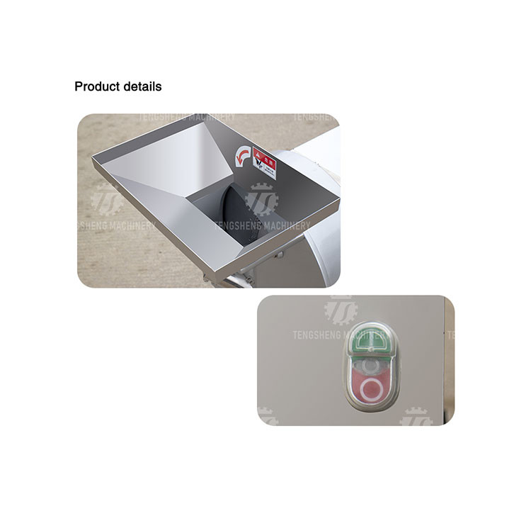 Ginger Pineapple Dual Feeding Inlet Vegetable Processing Machine Connectable SS