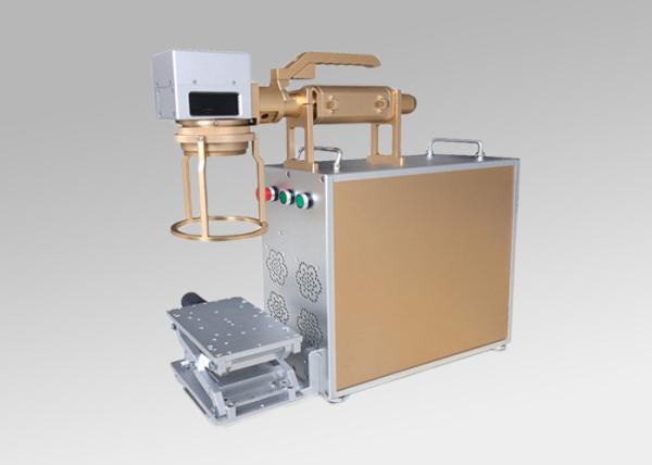 Quality Portable Handheld Type Fiber Laser Marking Machine with 20W / 30W for sale