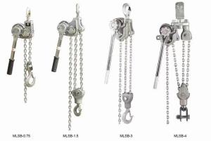 China 3 Ton Manual Lever Chain Hoist Aluminum Alloy 1.5m Lifting Height on sale