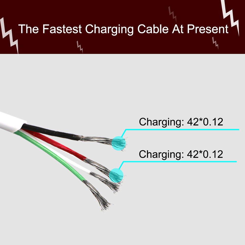 Good Charging Mobile Usb Cable / 5a 1m 2m 3m Type C Data Cable Blue Color
