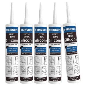 300ml General Purpose Silicone Sealant Excellent Adhesion Glue And Sealant For Glass
