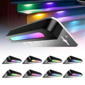 Buy cheap Wall-mounted Outdoor 8-Pack 7Inch Led Step Lights BLE Mesh Controller Type 3W Wattage Installation product