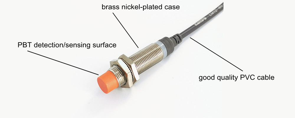 LJ8A3-1.5-Z/AY M8 Inductive Proximity Switch DC PNP NC 1.5mm Sensing Distance Flush Type Proximity Sensor