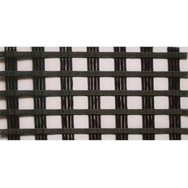 Alkali Resistance Fiberglass Geogrid , Geogrid Reinforcement Fabric For Roads