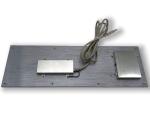 Explosionproof Panel Mounted Keyboard 71 Keys IP67 Industrial Membrane Keyboard