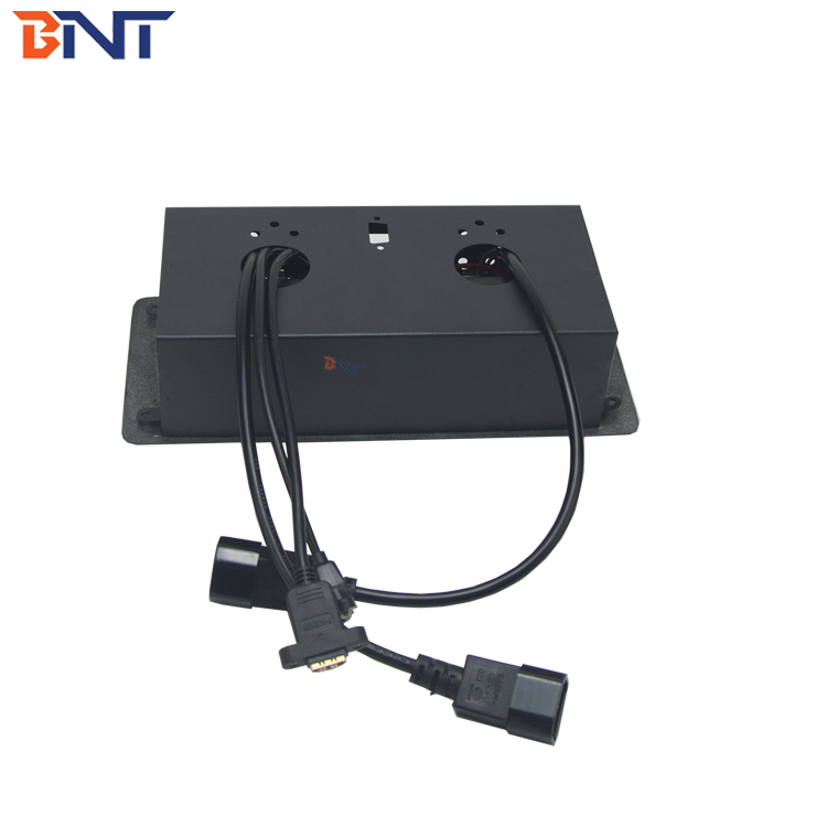 Office hidden conference table pop up socket outlet with dual usb charger