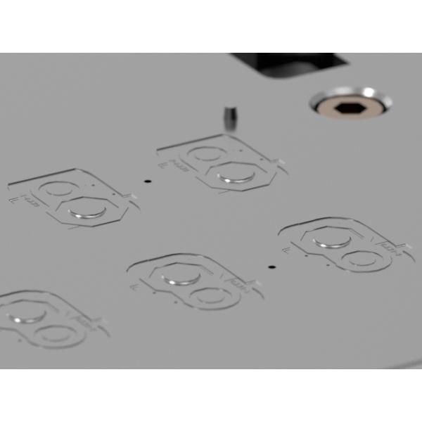 OEM / ODM ： Precision Injection Molding & Scanner Camera Trim Ring (1*4) No.24005