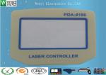 Matte Or Glossy Membrane Switch Overlay , PET 0.2 Mm Transparent Custom Graphic