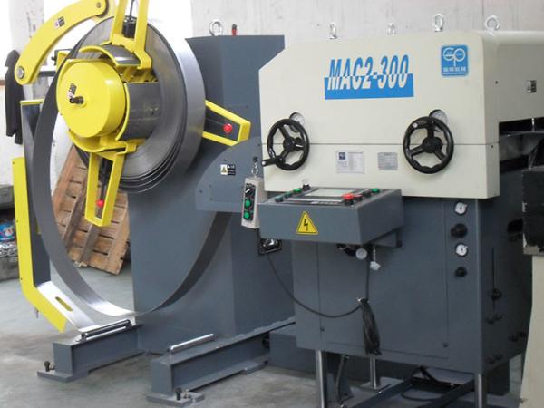 Quality Left And Right Offset Feeder Decoiler And Straightener Metal Wafer Stamping for sale