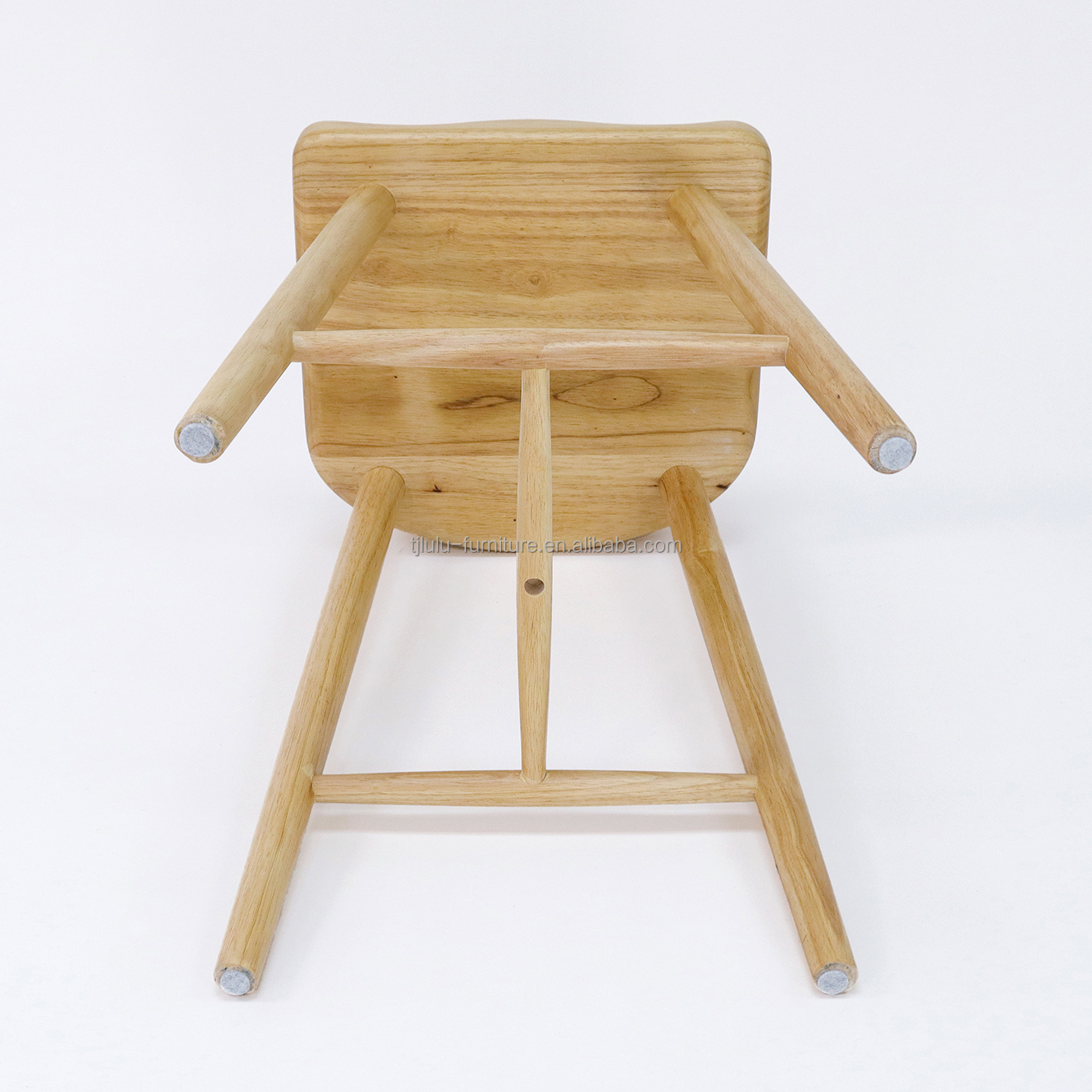 Solid Wood Bar Chair for Home Bar and Home Furniture in Nordic Style Mail Packing Y