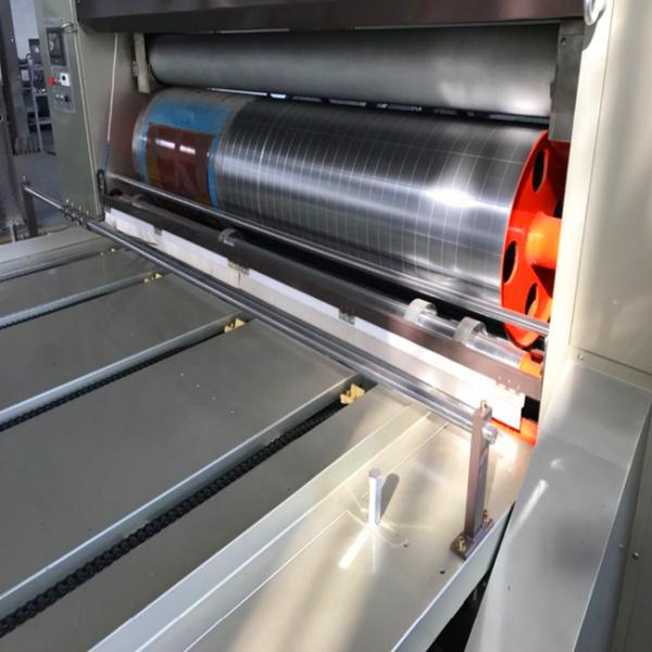 Chain Paper Feeder Flexo Printer Slotter Automatic Corrugated Box Making Machine