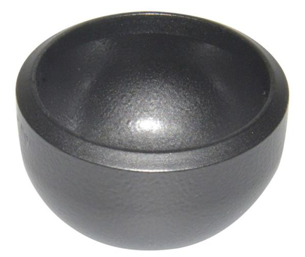 Quality ASTM A234 WP9 Buttweld Alloy Steel Pipe Fittings Weld On Pipe Cap Round Shape for sale