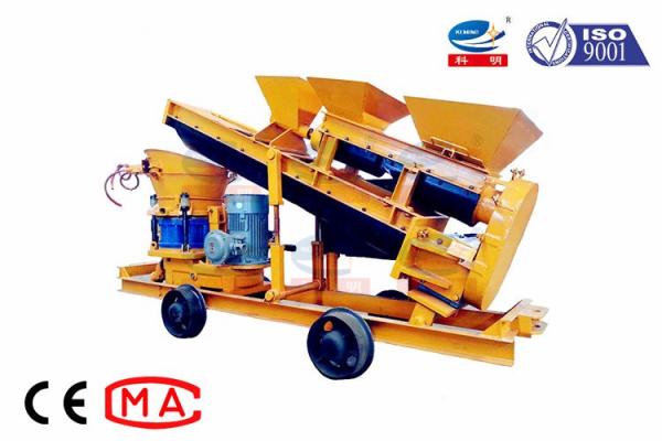 Quality Automatic Feeding Dry Mix Shotcrete Machine Self Loading Damp Shotcrete Machine for sale