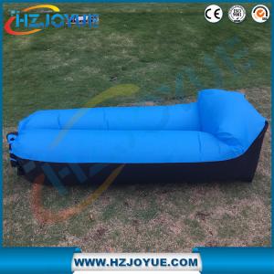 China New design!!!Fast Inflatable Air Bag Sofa Outdoor plastic folding sun inflatable air lounger with pillow on sale
