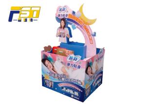 Buy cheap Shopping Mall Corrugated Pallet Display Sturdy Structure With Long Life Time product