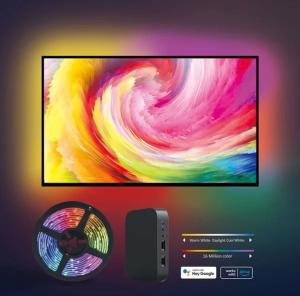 Buy cheap Adjustable Brightness LED Strip Lights With Music Sync App Control product