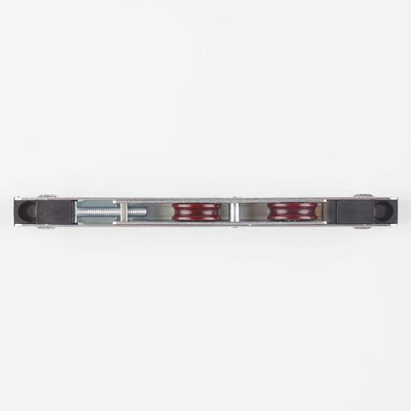 Brass Material 12mm Width Roller Door Accessories for Sliding Doors Bearing Wheel