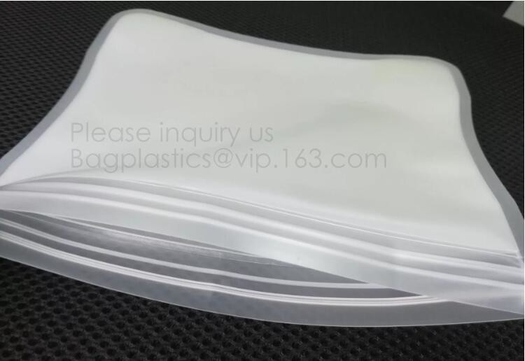 Round bottom polypropylene zip lock bag, CD bag, round reclosable bag, round reusable zip lock bag, round grip seal pack