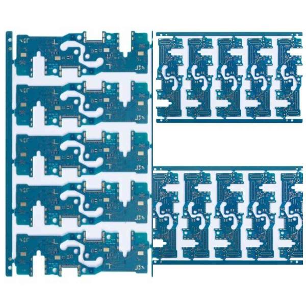 High Density Interconnect HDI PCB Board 0.8mm 4L Resin Filled