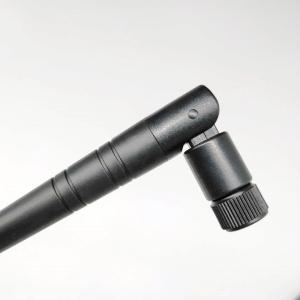 High Gain Omnidirectional WiFi Antenna , SMA Male Bending Connector 3dBi Omni Antenna