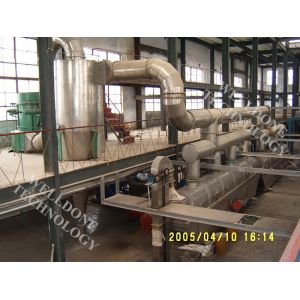 Buy cheap Explosion Resistance Vibration Fluid Bed Dryer H - 10000Kgs Loading Capacity product