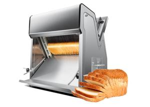 Buy cheap sS430 Electric Commercial Bread Slicer Bakery Manual Bread Slicing Machine product