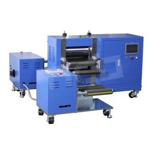 Buy cheap Roll to Roll Pouch Battery Hydraulic Calendering Machine with Winding &amp; Unwinding Device product