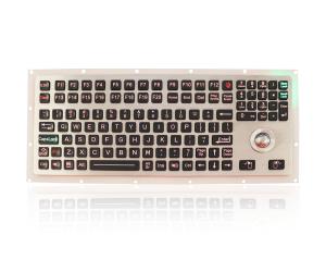 Buy cheap Rugged Marine Keyboard Numeric IP65 Trackball Backlit Keyboard product