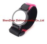 Adjustable Hook And Loop Fastener Straps / Nylon Webbing Wrist Watch Straps