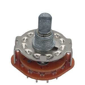 Buy cheap SR25C Inverter Rotary Switch 12 Positions DIP Rotary Band Switch Oven Rotary Switch product