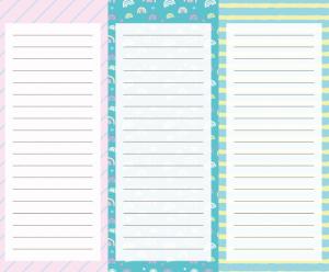 Dry Erase Magnetic Wipe Clean Meal Planner Personalized Fridge Magnets
