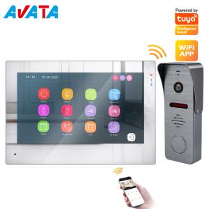 China tuya door intercom system wireless video doorbell with Wi-Fi function for villa intercom doorbell on sale