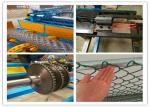 3M Width Chain Link Machine / Chain Wire Machine Serve Motor Large Capacity