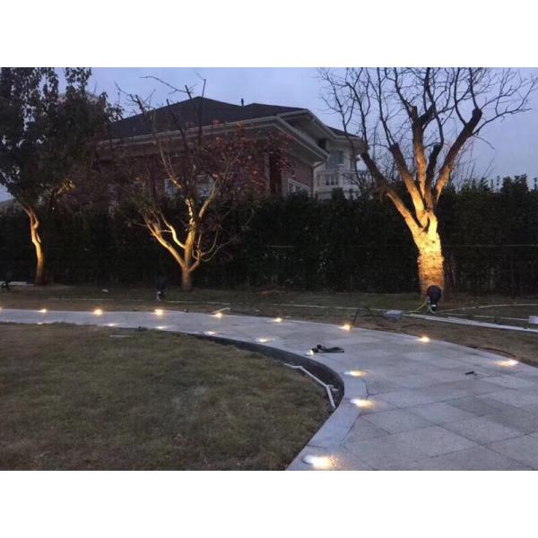 3W LED underground spotlights, 12V/24V, corrosion-resistant outdoor lighting