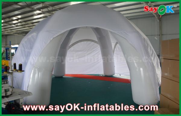 Quality Inflatable Yard Tent White Waterproof Inflatable Air Tent Customized PVC Inflatable Dome Tent For Event for sale