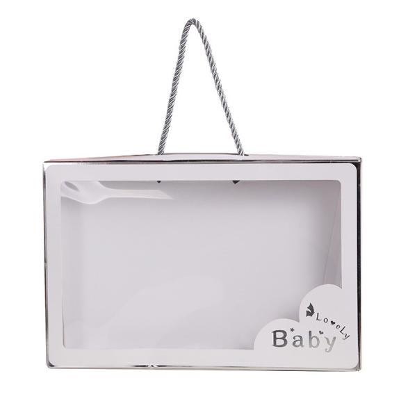 Quality Rigid Boxes Custom Luxury Folding Transparent Pvc Lid Gift Box With Your Own Logo for sale
