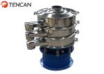 2-500 Meshes Round Rotary Vibrating Screen Machine For 1-5 Load Layer