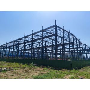 Buy cheap Well Design Industrial Steel Structure Frame Fabrication Buildings Construction product