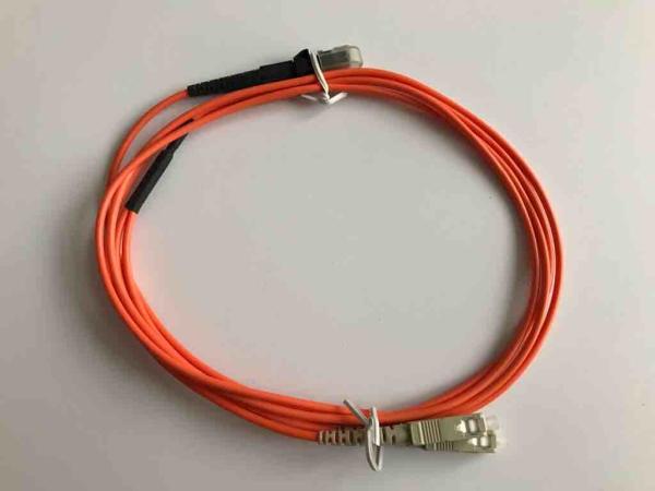 Quality MTRJ - SC Duplex Multimode Fiber Optic Cable 0.3dB 3.0mm For Cabling System for sale
