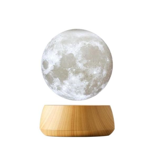 creative magnetic levitation gift ,floating moon lamp 6inch ,3D moon lamp night light