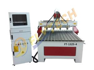 Buy cheap 1325-4 woodworking cnc router 3D engraving machine with four spindles factory price product