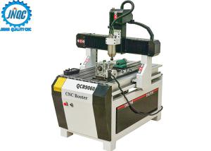 China 4th Rotary Axis Hobby CNC Router Machine For Aluminum Wood MDF 6090 on sale