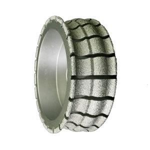 Buy cheap Electroplate CNC Wheels For Polishing Granite With Diamonds Stone Edge Profiling Tools product