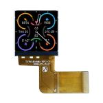 1.54 Inch with RGB 16 BIT Interface 700nits Square LCD Display Resolution 320